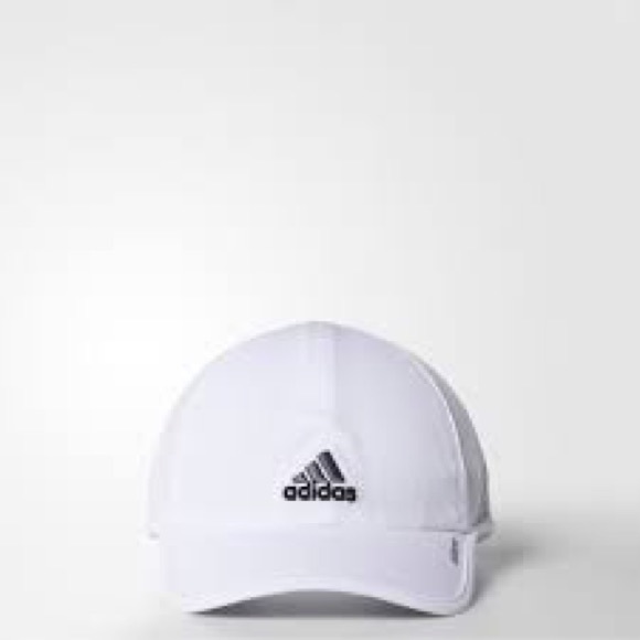 White Adidas Adizero Hat 